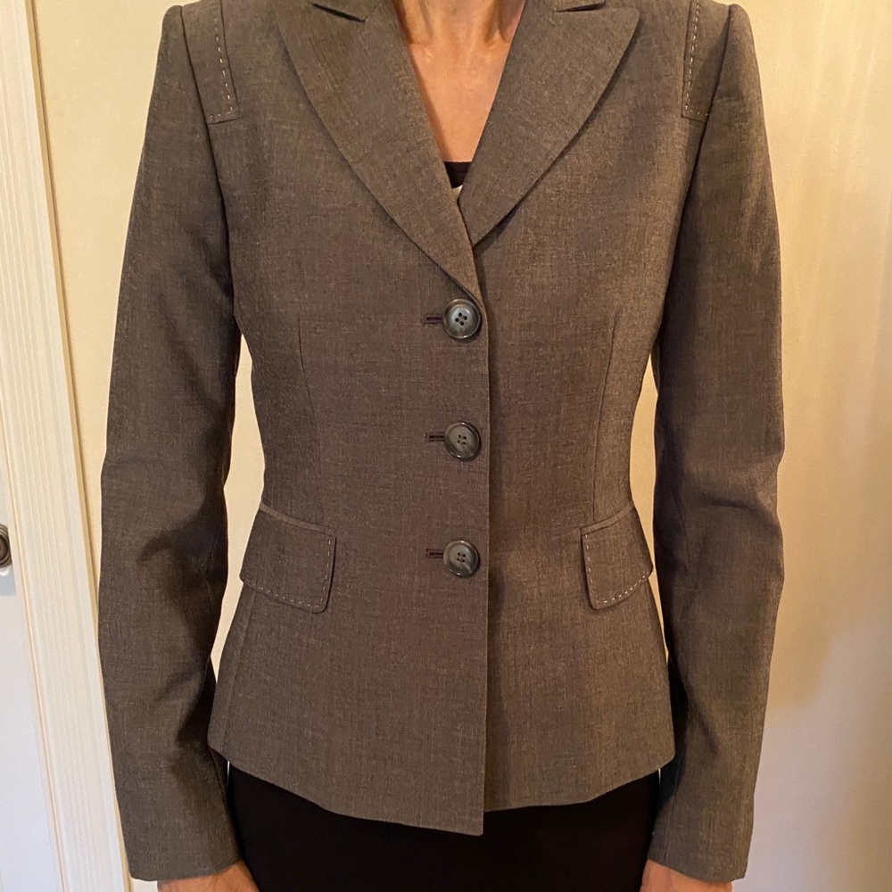 Gianni Bini Grey Blazer Size 2